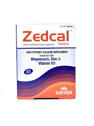 ZEDCAL (Calcium, Magnesium, Zinc, And Vitamin D3)